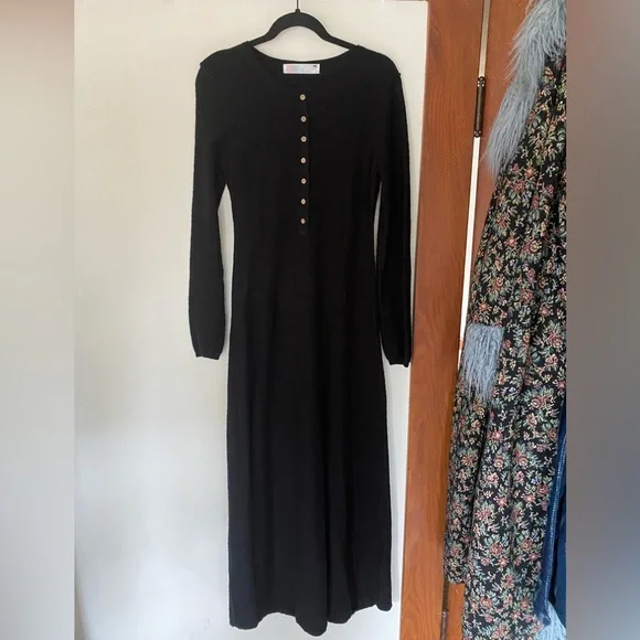 RARE Free People beach El Topo sweater dress - Picture 7 of 9